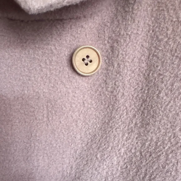 Talbots Lilac 80% Wool-Blend Coat - Size 4 - Picture 5 of 9